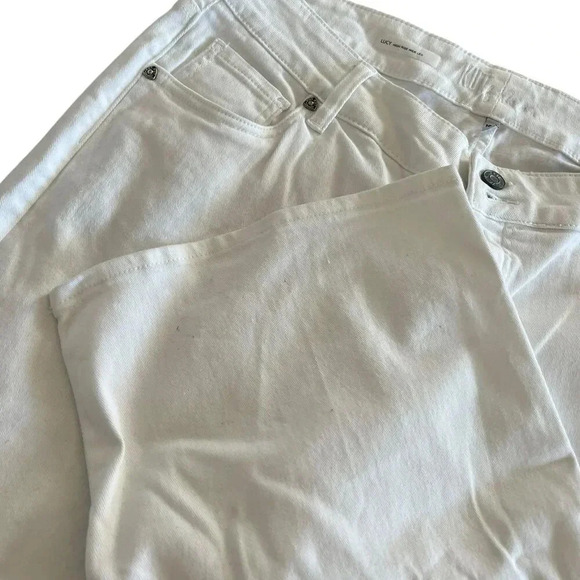 Kut from the Kloth White Lucy High Waist Wide Leg Jeans 18W - Picture 3 of 6